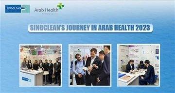Singclean's Journey in Arab Health 2023